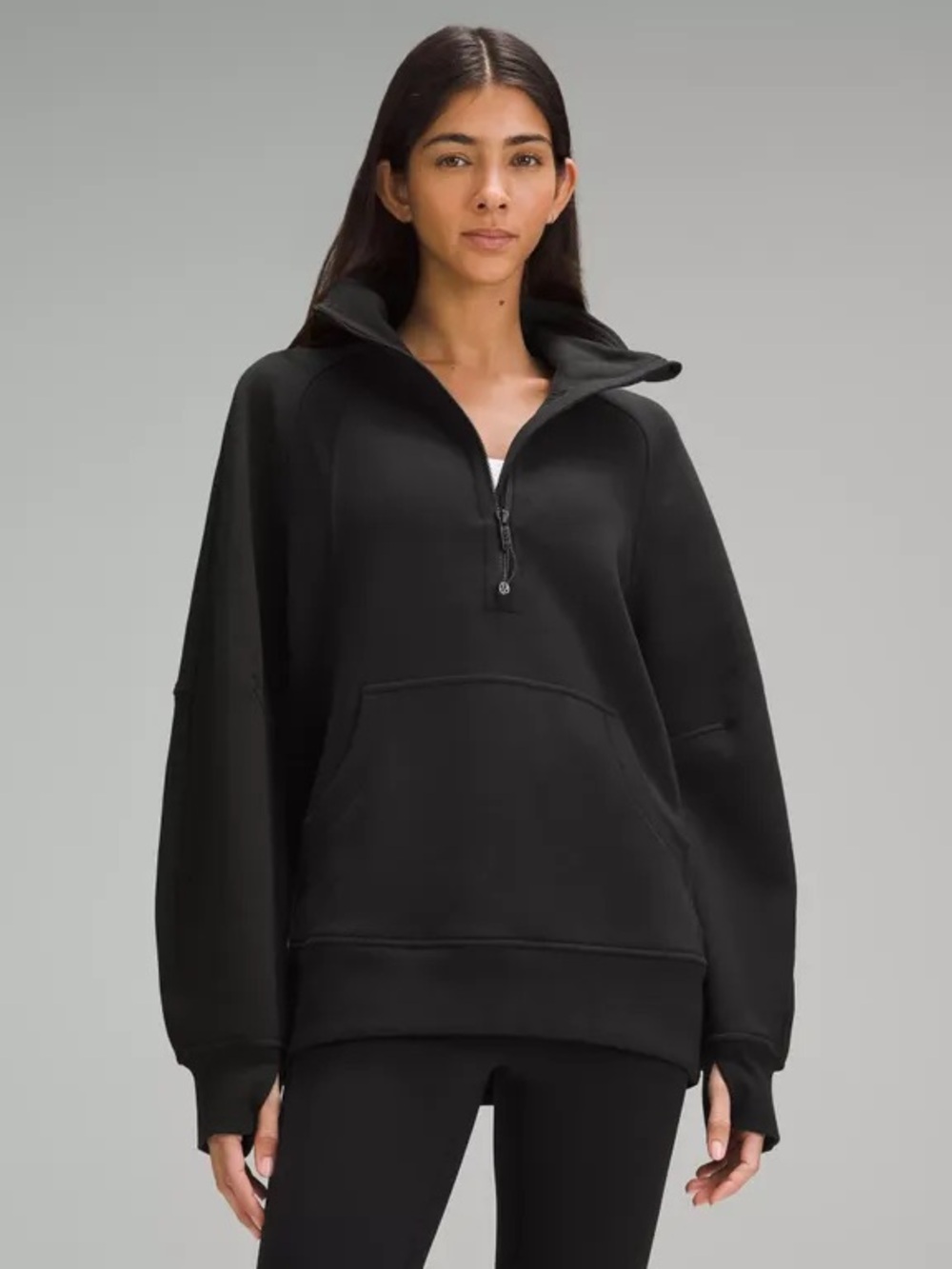 lululemon athletica Oversized half zip Hoodie